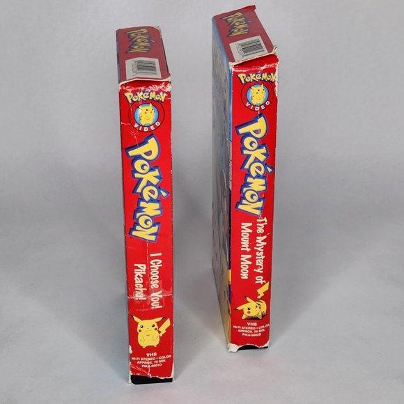 Vintage Pokemon VHS Tapes - 90's Kid Nostalgia! - Picture 3 of 5